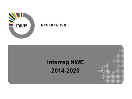 Interreg NWE 2014-2020.