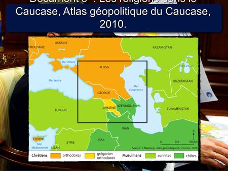 Document 9 : Le Caucase, un espace multi-ethnique, Atlas géopolitique du Caucase, 2010.