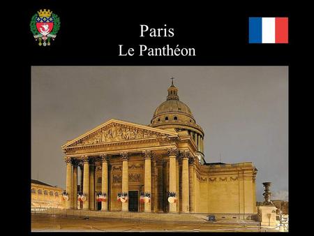 Paris Le Panthéon.
