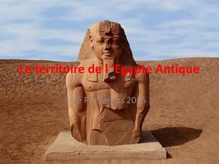 Le territoire de l ’Egypte Antique