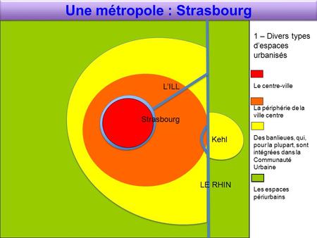 Une métropole : Strasbourg