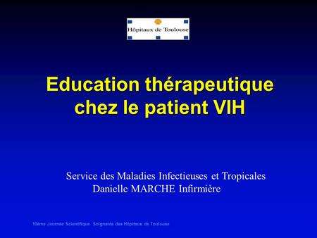 Education thérapeutique chez le patient VIH