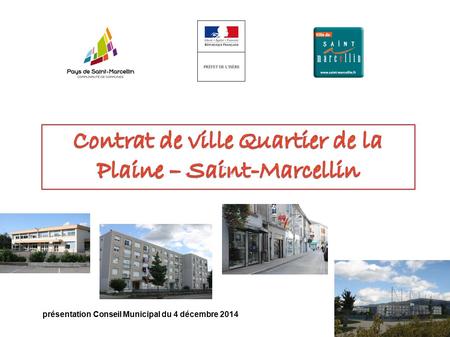 Contrat de ville Quartier de la Plaine – Saint-Marcellin