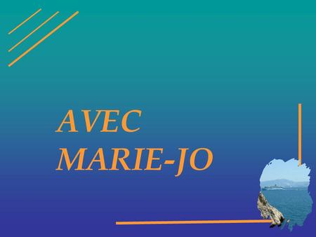 AVEC MARIE-JO C’est à l’ouest de Marseille, passée l’Estaque, sur la commune de Le Rove que nous allons nous promener… La journée est belle, le ciel.
