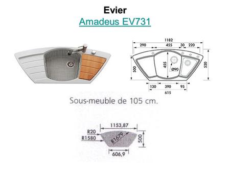 Evier Amadeus EV731.