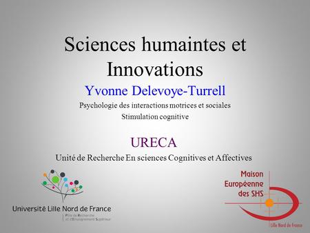 Sciences humaintes et Innovations