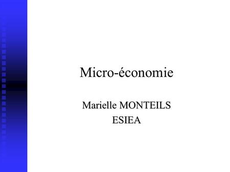 Marielle MONTEILS ESIEA