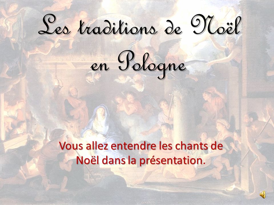 Les Traditions De Noel En Pologne Ppt Video Online Telecharger