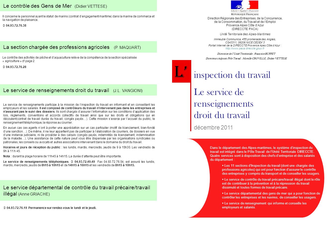 L Inspection Du Travail Le Service De Renseignements Droit Du Travail Ppt Video Online Telecharger