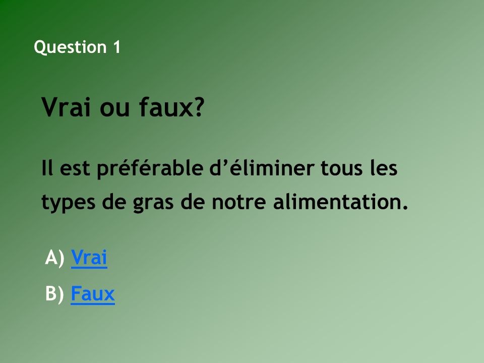 Vrai Ou Faux Questions – Meteor