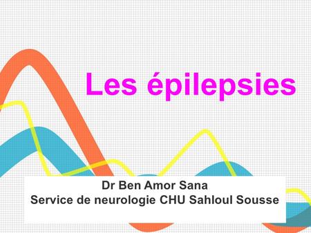 Service de neurologie CHU Sahloul Sousse