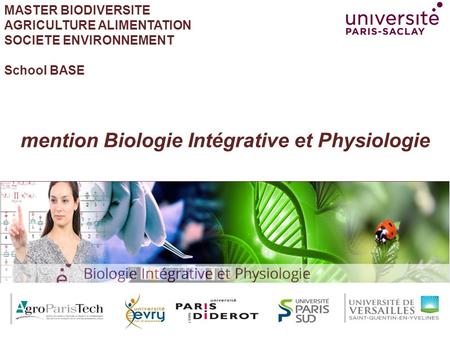 mention Biologie Intégrative et Physiologie