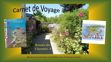 Carnet de Voyage Beautés des Charentes 4