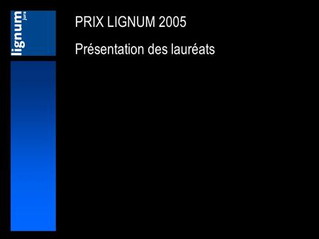 PRIX LIGNUM 2005 Présentation des lauréats. CARITAS JURA Halle de stockage à Delémont Gestplan sàrl.