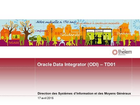 Oracle Data Integrator (ODI) – TD01