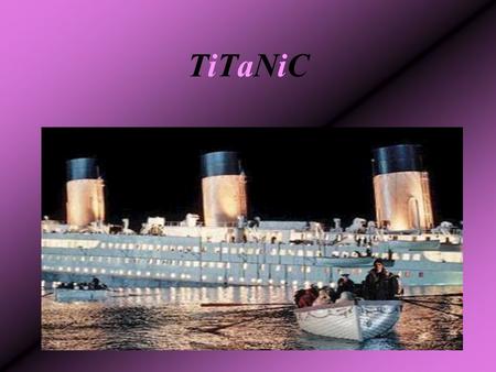 TiTaNiCTiTaNiC. Titanic Le Titanic était le plus gros et le plus luxueux paquebot jamais inventé à cette époque. Le bateau comptait à bord 2603 passagers.
