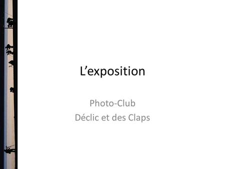 Photo-Club Déclic et des Claps