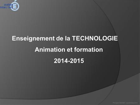Animation et formation