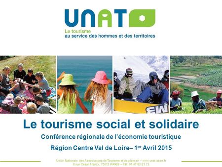 Le tourisme social et solidaire