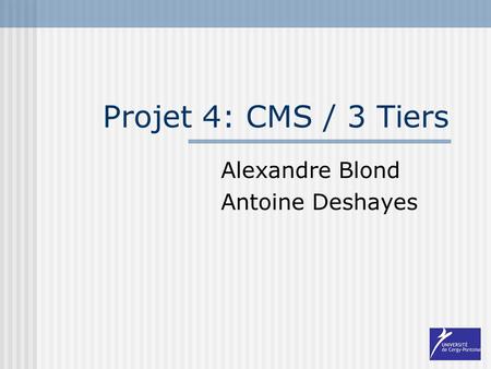 Alexandre Blond Antoine Deshayes