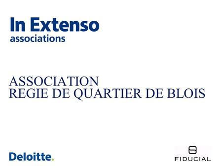 ASSOCIATION REGIE DE QUARTIER DE BLOIS