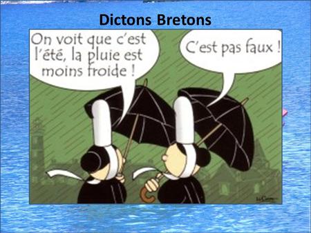 Dictons Bretons.