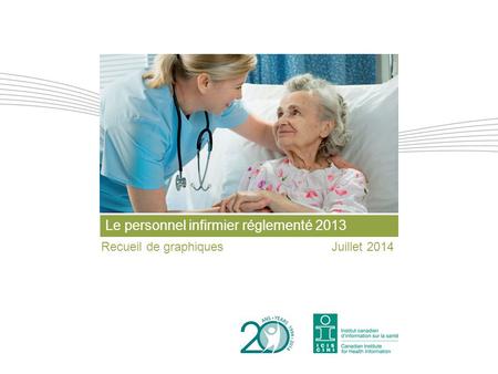Le personnel infirmier réglementé 2013 Recueil de graphiquesJuillet 2014.