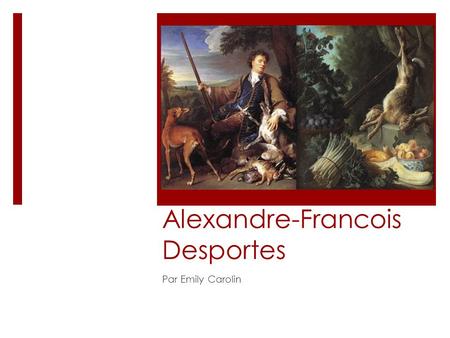 Alexandre-Francois Desportes Par Emily Carolin. Tigre marchant vers la droite.