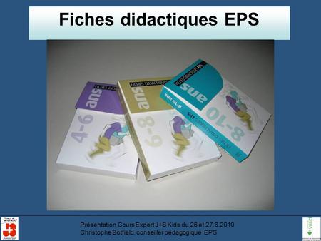 Fiches didactiques EPS