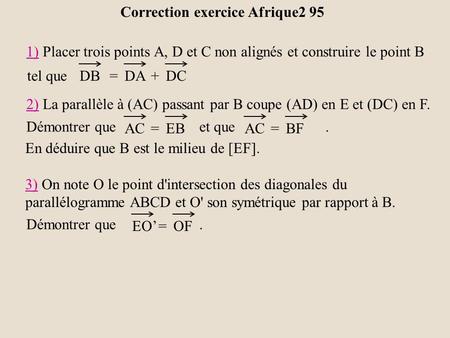 Correction exercice Afrique2 95