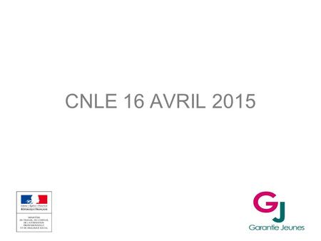 CNLE 16 AVRIL 2015. 2 2 - 10 territoires pilotes fin 2013, 72 départements fin 2015 (tout ou partie du territoire) en 3 nouvelles vagues - 60 % (273)