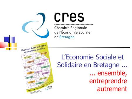L’Economie Sociale et Solidaire en Bretagne ...