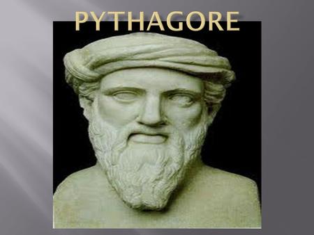 Pythagore.