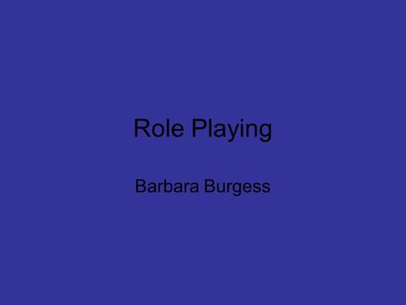 Role Playing Barbara Burgess. *Ask if it's your turn. Excusez-moi, mais est-ce mon tour? - Oui, c’est votre tour. *Ask if she/he can cut your hair. Pouvez-vous.