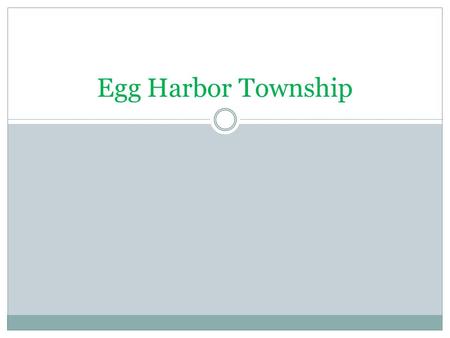 Egg Harbor Township. Introduction Je m’appelle Maya. J’habite a Egg Harbor Township au New Jersey.