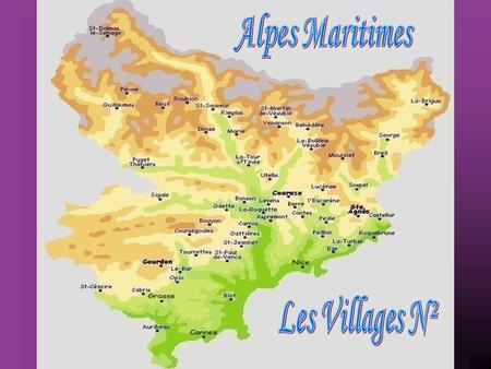 Alpes Maritimes Les Villages N².