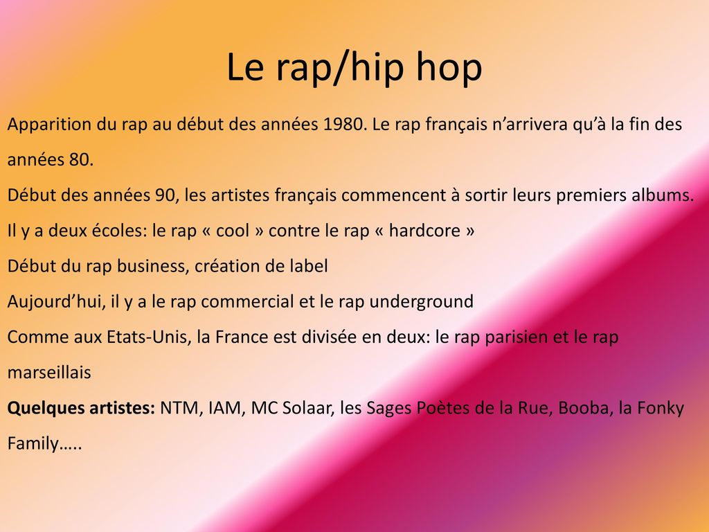 Classique du Rap Français - Au début des années 80, je me souviens