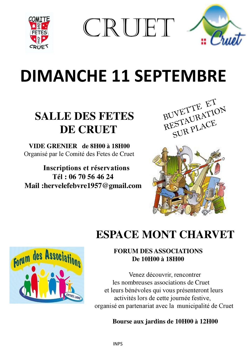 Cruet Dimanche 11 Septembre De Cruet Buvette Et Restauration Sur Place Ppt Telecharger