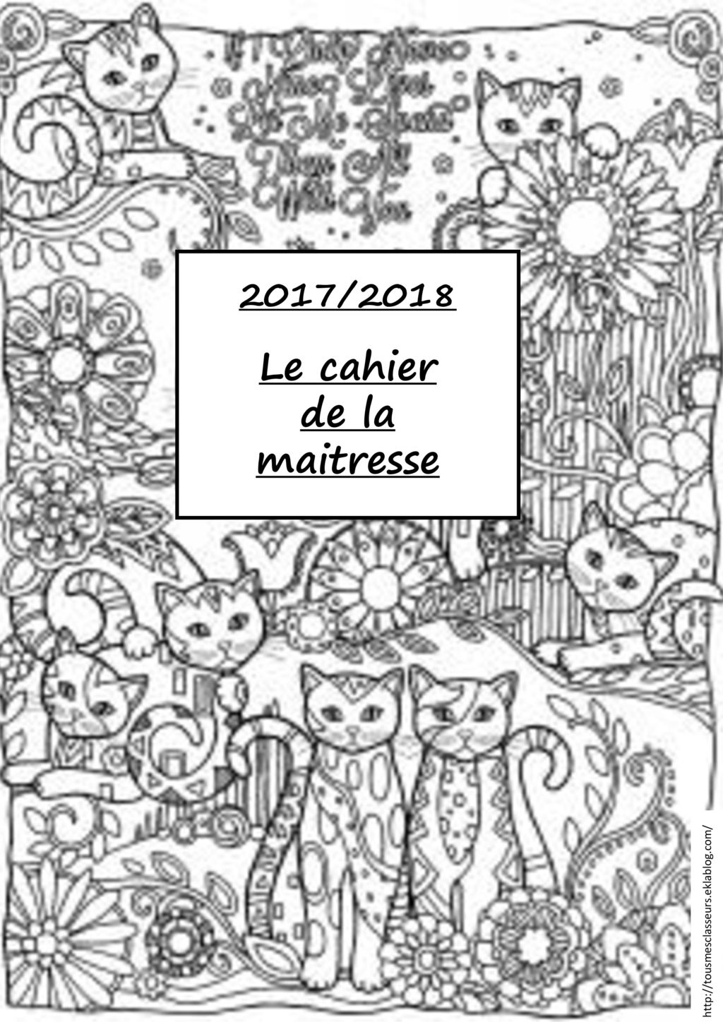 Le Cahier De La Maitresse Ppt Telecharger