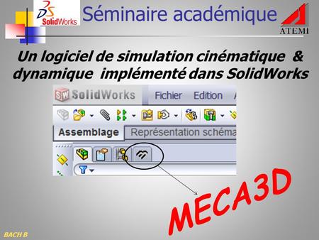 MECA3D Séminaire académique