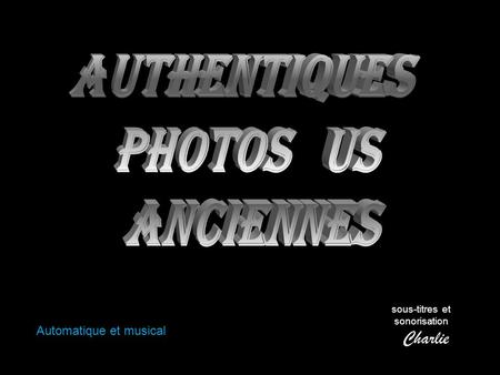 Automatique et musical sous-titres et sonorisation Charlie.