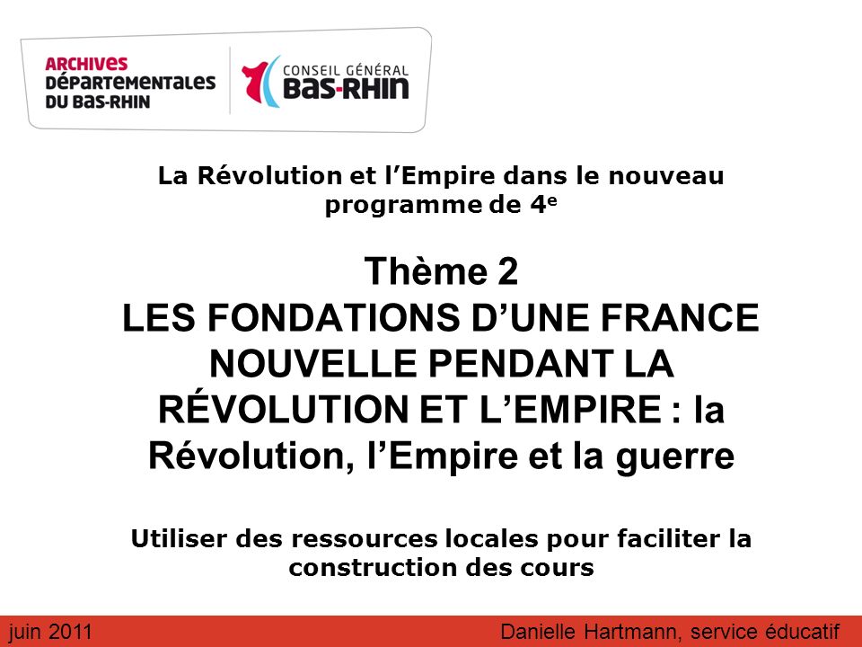 La Revolution Et L Empire Dans Le Nouveau Programme De 4e Theme 2 Les Fondations D Une France Nouvelle Pendant La Revolution Et L Empire La Revolution Ppt Telecharger