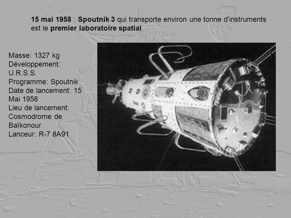RÃ©sultat de recherche d'images pour "Spoutnik 3."