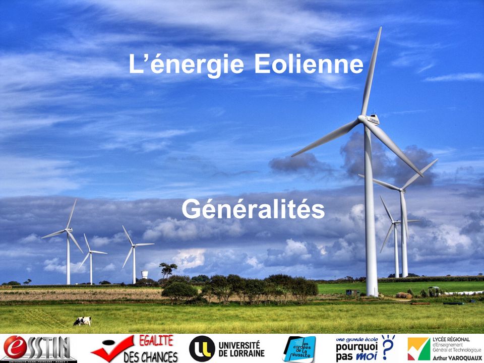 Généralités sur les éoliennes