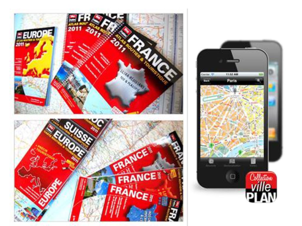 Carte de France routière - carte de France réalisée par Blay-Foldex