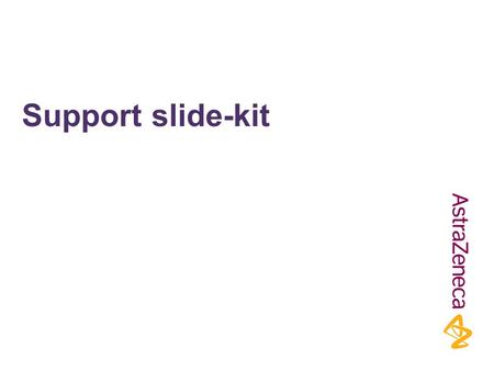 Support slide-kit.