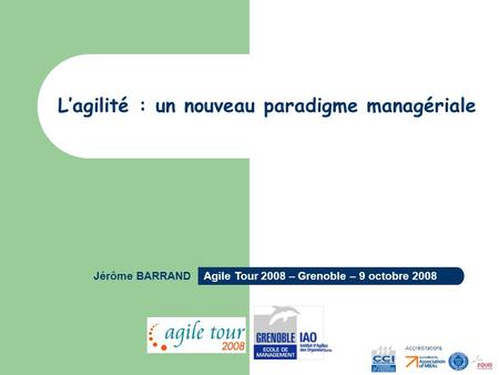 L’agilité : un nouveau paradigme managériale