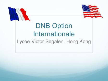 DNB Option Internationale