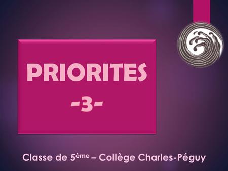 Classe de 5 ème – Collège Charles-Péguy. Calculez en respectant les priorités :  23 - ( 8 – 5 )  1 er calcul :