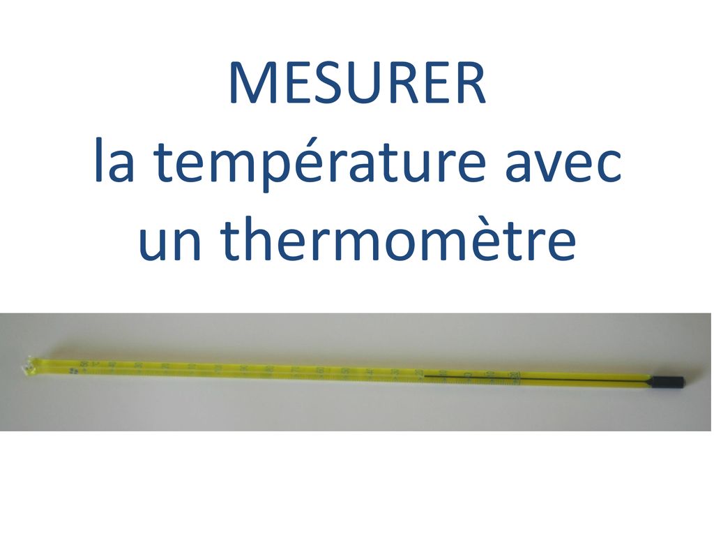 Thermomètre Mesure La Température De L'eau Dans Le Bécher Gradué